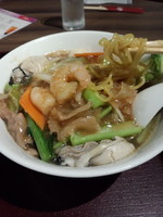 「牡蛎入り五目あんかけ麺1,026円」@石庫門 神田店の写真