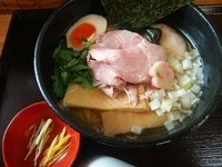 「【限定】鯛煮干しそば 鯛茶漬けset （141128）」@中華そば よしかわの写真