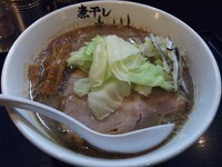 「こってり煮干しらーめん」@煮干しらーめん青樹 立川店の写真