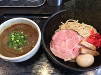 「煮干しつけそば（カレー）」@麺匠 我家の写真