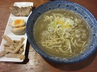 「煮干そば・塩（８３０円）」@麺屋 天翔の写真