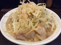 「ら～めん ヤサイ＋脂＋辛目」@ら〜めん ぽっぽっ屋 本店の写真