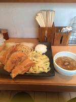 「合い盛りつけ麺 特大 1000円」@とろ肉つけ麺 魚とんの写真