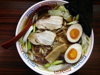 「王様中華そば」@煮干しらあめん 燕黒の写真