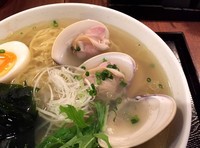 「はまぐりらぁめん・大盛り」@麺屋 海神 吉祥寺店の写真