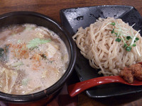 「濃厚強火炊きつけめん」@鶏と魚だしのつけめん哲 御徒町店の写真