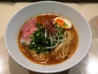 「海老らーめん ＋ ネギ」@麺や 海老庵の写真