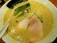 「【限定】濃厚牡蠣白湯そば （141201）」@福の神食堂の写真