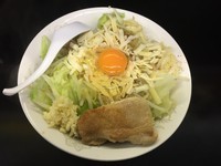 「まぜ郎タイカレー味(レッド) 大盛(850円)」@潮中華 KAZEの写真