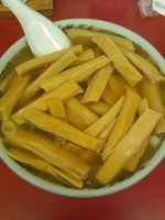 「竹（メンマ増し）」@好陽軒の写真