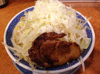 「塩そば 野菜増し」@雷神 角ふじの写真