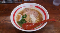 「中華そば並_730円」@つけ麺専門店 三田製麺所 赤坂見附店の写真