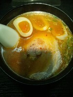 「みそラーメン（味玉トッピング）」@草津亭の写真