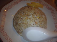 「中華そば(500円)、焼飯(500円)」@クラウンの写真