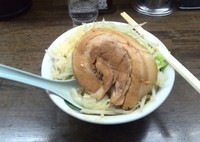 「雷そば・濃厚（中盛）」@雷 北松戸本店の写真