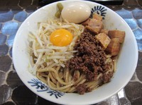 「限定　辛まぜそば（８６０円）」@特級鶏蕎麦 龍介の写真
