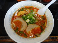 「スタミナらーめん（ニンニク辛味噌らーめん）」@鴨町らーめんの写真