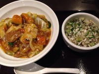 「スタミナ冷やし」@スタミナラーメン 馬しゃ屋の写真