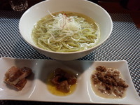 「〆の白トリュフラーメン（塩）スペシャル1,500円」@BumBunBlauCafe with BeeHiveの写真