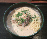 「豆乳味噌らうめん￥８００」@Neueste Nudeln No.8の写真