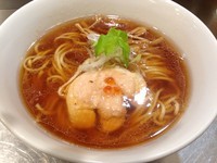 「鮭・醤油ラーメン（11.12月限定）」@麺創研 奏の写真