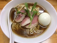「限定　鴨中華蕎麦（８５０円）＋味玉＋和え玉」@煮干中華ソバ イチカワの写真