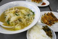 「たんめんセット８５０円」@三幸苑の写真