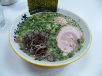 「ねぎラーメン＋味玉（＠９００円）」@博多長浜らーめん 道の写真