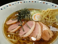 「鴨ラーメン（８８０円）」@うどん・そば処 中佐中店 空港店の写真