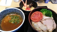 「【限定】カニトマトつけ麺￥800」@麺屋 一燈の写真
