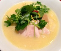 「鶏白湯SOBA　（並）　880円」@銀座 篝 ラゾーナ川崎プラザ店の写真