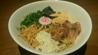 「ドラニボ～煮干しまぜそば～800円」@Dragon Noodle's ドラゴンラーメンの写真