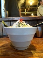 「塩ねぎ鶏そば・大盛り」@麺場 浜虎 横浜店の写真