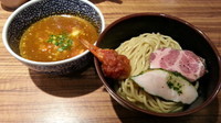 「【限定】蟹トマトつけ麺 燈郎ver ￥800」@ラーメン燈郎の写真