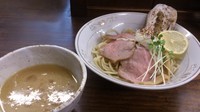「濃厚牡蠣つけ麺+チャーシュー(クーポンサービス)」@貝だしラーメン 貝ガラ屋の写真
