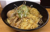 「油そばカレー風味(週限定)＋ライス(760円＋150円)」@麺処福吉ATSUSHIの写真