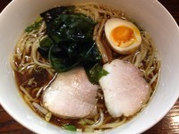 「黒イリコそば　￥７５０」@中華そば いぶきの写真