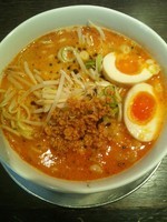 「坦々麺(味玉トッピング)」@ラーメン HAMASAKUの写真