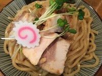 「特製つけ麺(大)」@馳走麺 狸穴の写真