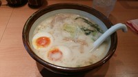 「熟成塩ラーメン＋味玉」@俺流塩ラーメン 中目黒店の写真