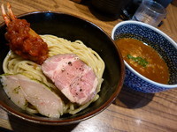 「蟹トマトつけ麺（燈郎ver.）」@ラーメン燈郎の写真