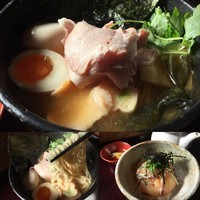 「【限定10食】鯛煮干しそば(鯛茶漬け)880円+味玉100円」@中華そば よしかわの写真