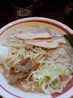 「味噌ラーメン　大盛　太麺」@ラーメン長山の写真