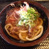 「肉うどん（￥460）」@さぬき安べえ 金山店の写真