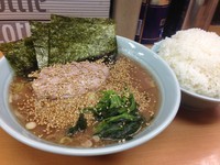 「ラーメン並（６５０円）」@横浜らーめん 武蔵家 綾瀬店の写真