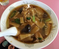 「肉シイタケ麺（￥700）」@中華 天鳳の写真