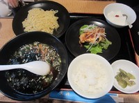 「ランチＢセット・つけ麺（１０００円）」@新中華食堂 天海の写真
