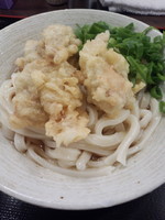 「とり天ぶっかけ（並）420円」@おにやんま 新橋店の写真