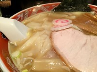 「わんたんめん（白）」@荻窪ラーメン 菊池の写真