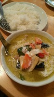 「グリーンカレー　800円」@バンセンストアの写真